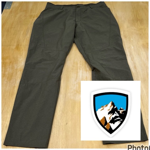 Kuhl Other - Kuhl Deceptr Chino Pants Mens 38x32 Slim Fit Tapered Leg Ripstop Stretch Green